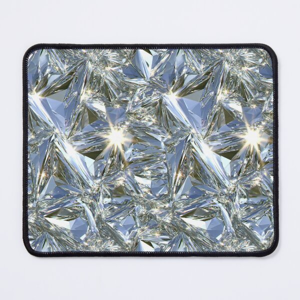 Item preview, Sharp Metallic Silver Shattered Mirror Art designed and sold by Piotrek0001.