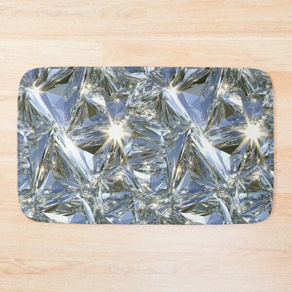 Item preview, Sharp Metallic Silver Shattered Mirror Art designed and sold by Piotrek0001.