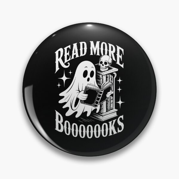 Item preview, Read More Boooooks – Vintage Reading Ghost Book Lover Art designed and sold by jkrphoto.