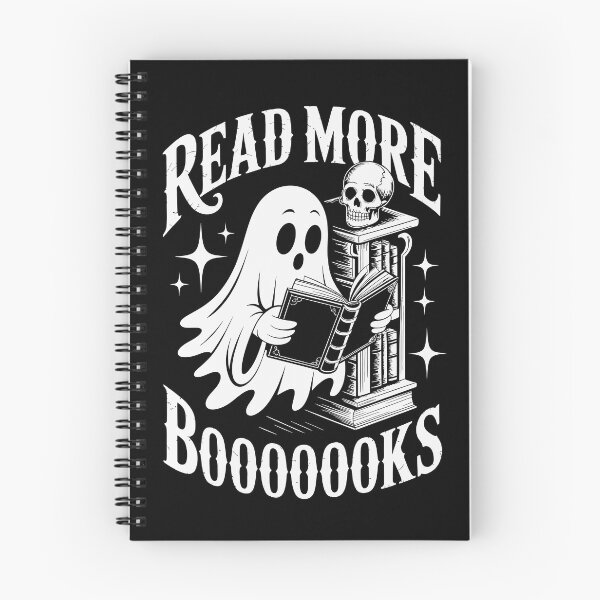 Item preview, Read More Boooooks – Vintage Reading Ghost Book Lover Art designed and sold by jkrphoto.