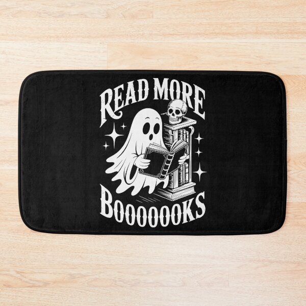 Item preview, Read More Boooooks – Vintage Reading Ghost Book Lover Art designed and sold by jkrphoto.