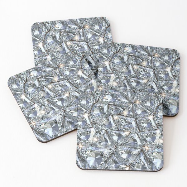 Item preview, Shimmering Diamond Pave Crystal Cluster Art designed and sold by Piotrek0001.