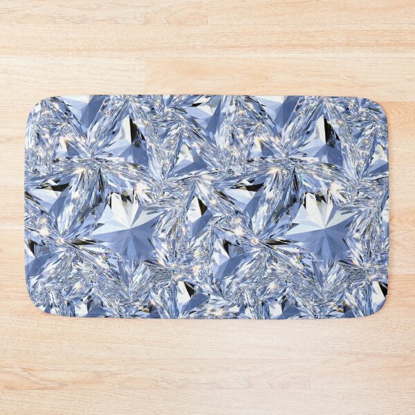 Item preview, Frosted Ice Blue Diamond Facet Pattern designed and sold by Piotrek0001.