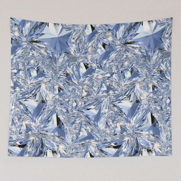 Item preview, Frosted Ice Blue Diamond Facet Pattern designed and sold by Piotrek0001.