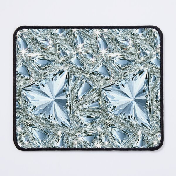 Item preview, Steel Blue Geometric Prism Mirror Texture designed and sold by Piotrek0001.