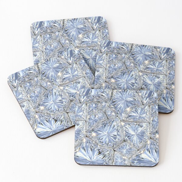 Item preview, Soft Silver Pastel Diamond Shard Surface designed and sold by Piotrek0001.