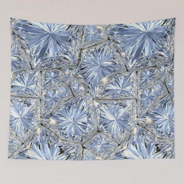 Item preview, Soft Silver Pastel Diamond Shard Surface designed and sold by Piotrek0001.