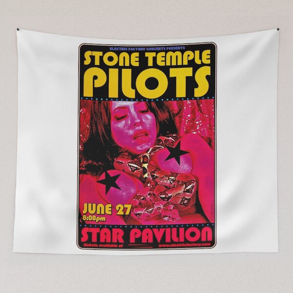 Item preview, Stone Temple Pilots Original Custom Vintage Music Band Tee Unique Poster Wall Art designed and sold by Cool Robot Bro..
