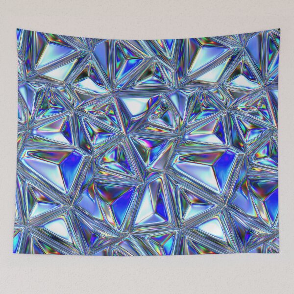 Item preview, Royal Blue Holographic Prism Light Texture designed and sold by Piotrek0001.