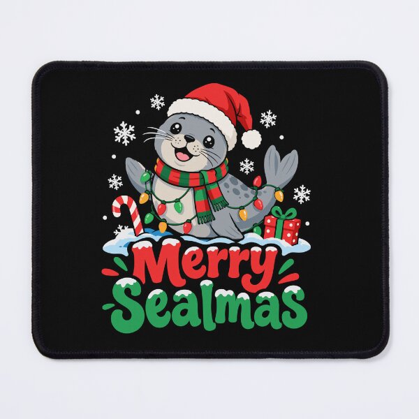 Item preview, Merry Sealmas Cute Christmas Seal Holiday designed and sold by mraihan.