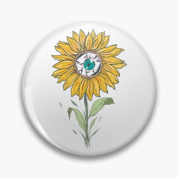 Item preview, Sunflower Monster Sunflower Eye designed and sold by Skidipap-art.