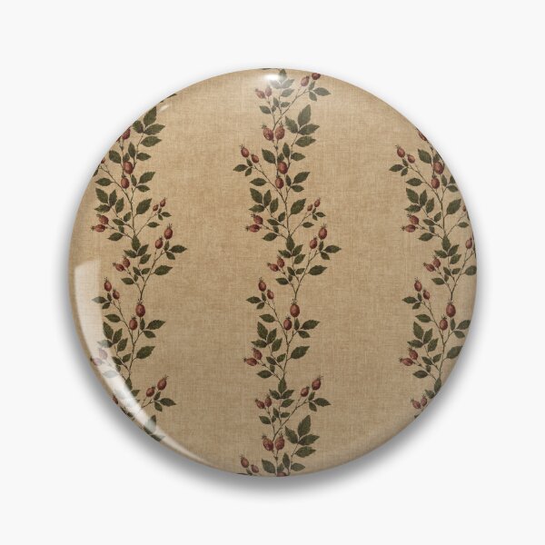 Item preview, Trailing Berry Vine – Vintage Botanical Stripe designed and sold by thedawndesign.
