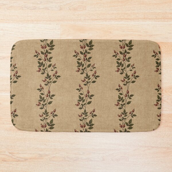 Item preview, Trailing Berry Vine – Vintage Botanical Stripe designed and sold by thedawndesign.