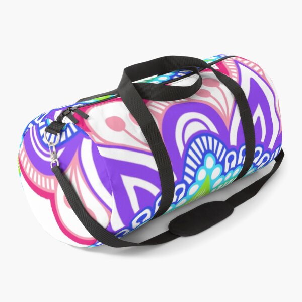 Item preview, Neon Summer Flower Doodle Mandala designed and sold by FioreDiCiliegio.