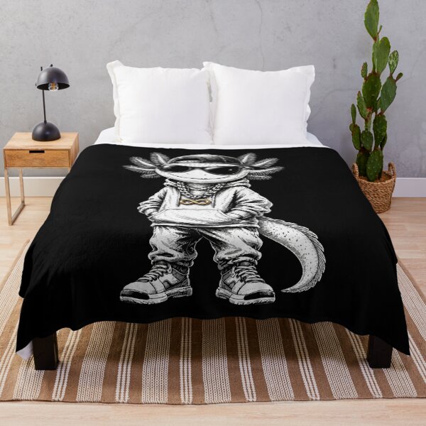 Item preview, Axolotl Streetwear Character Regeneration Symbol Cool Urban Amphibian designed and sold by NaturEdeN.