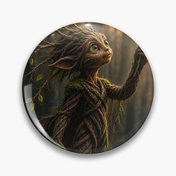 Item preview, Forest Spirit Holding a Snowdrop designed and sold by JUTElCONIC.