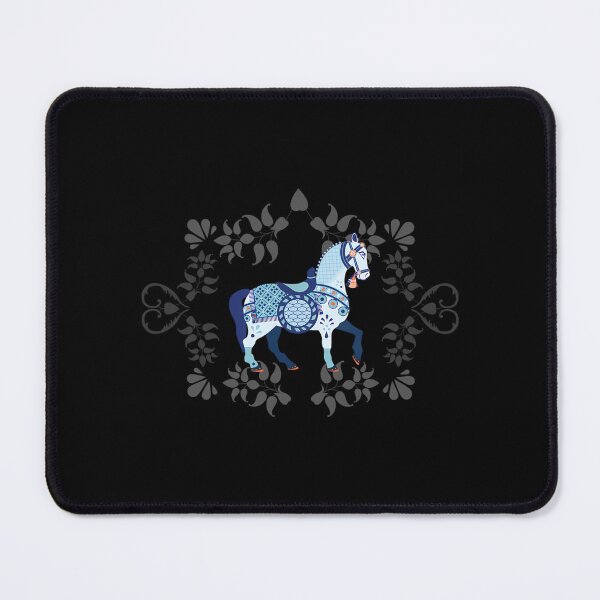 Item preview, Indian Horse - Toy In Blue And Navy Blue designed and sold by CarmelaSam.