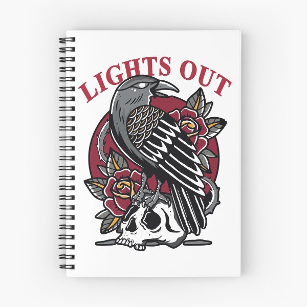 Item preview, Mile Higher Merch Lights Out Crow designed and sold by Friendlyodditi.