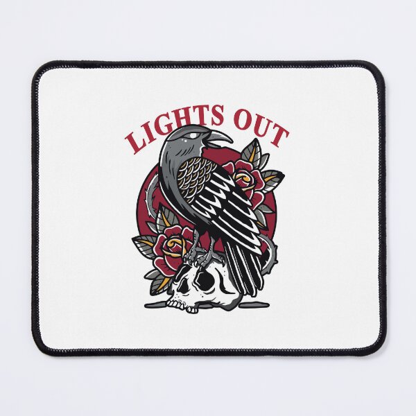 Item preview, Mile Higher Merch Lights Out Crow designed and sold by Friendlyodditi.