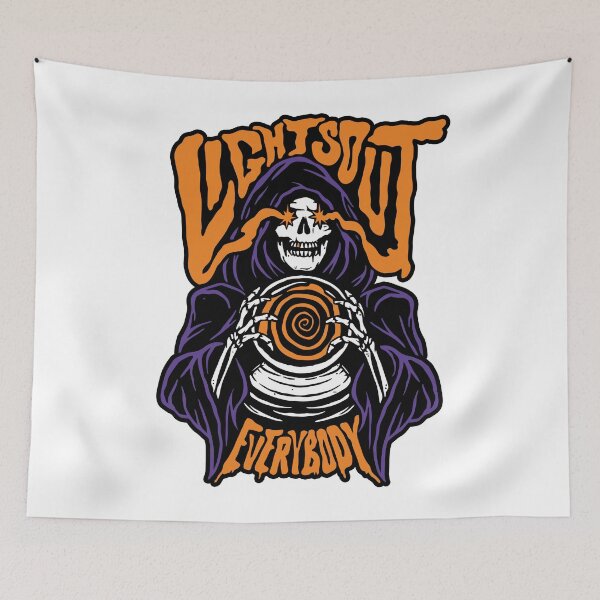 Item preview, Mile Higher Merch Lights Out Fortune Teller designed and sold by Friendlyodditi.
