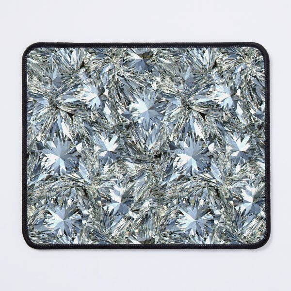 Item preview, Brilliant White Diamond Faceted Mosaic Art designed and sold by Piotrek0001.