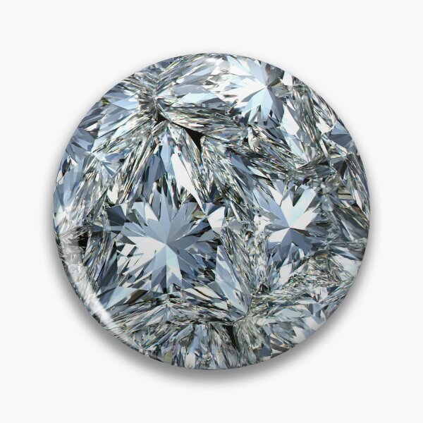 Item preview, Brilliant White Diamond Faceted Mosaic Art designed and sold by Piotrek0001.