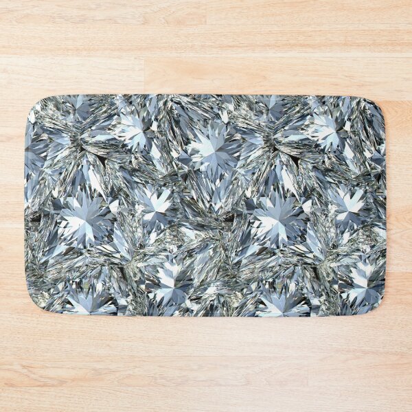 Item preview, Brilliant White Diamond Faceted Mosaic Art designed and sold by Piotrek0001.
