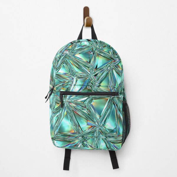 Item preview, Iridescent Mint Green Crystal Prism Pattern designed and sold by Piotrek0001.