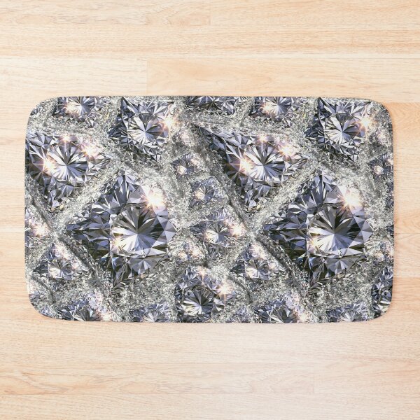 Item preview, Silver Shimmering Diamond Pavement Texture designed and sold by Piotrek0001.
