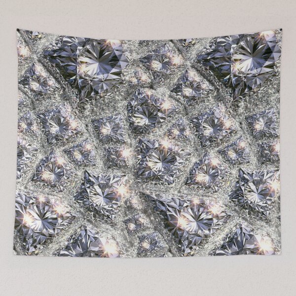 Item preview, Silver Shimmering Diamond Pavement Texture designed and sold by Piotrek0001.