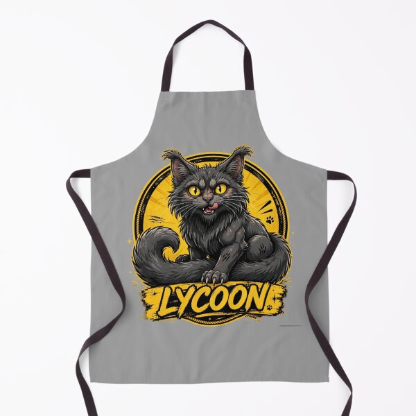 Artikelvorschau, Lycoon – Die erste majestätische Werwolfkatze | Lykoi x Maine Coon Hybrid | Originales Rassedesign entworfen und verkauft von PalettePop..