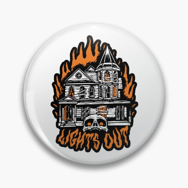 Item preview, Mile Higher Merch Lights Out Haunted House designed and sold by Friendlyodditi.
