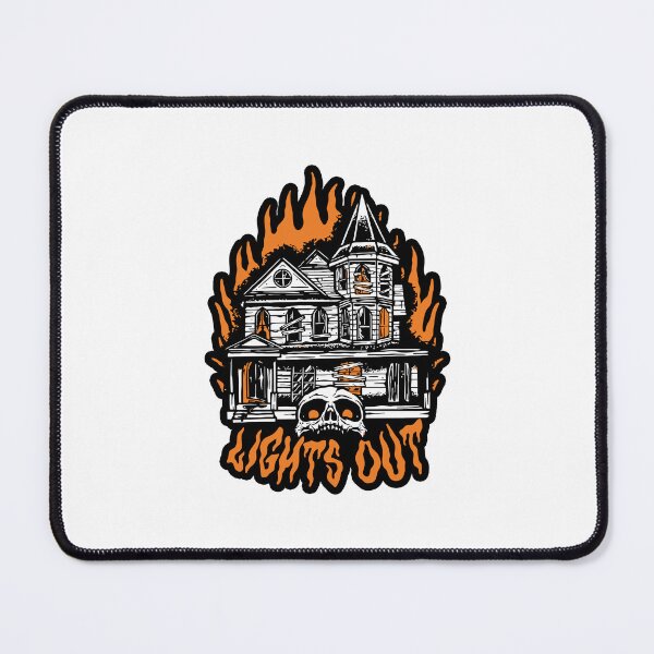 Item preview, Mile Higher Merch Lights Out Haunted House designed and sold by Friendlyodditi.