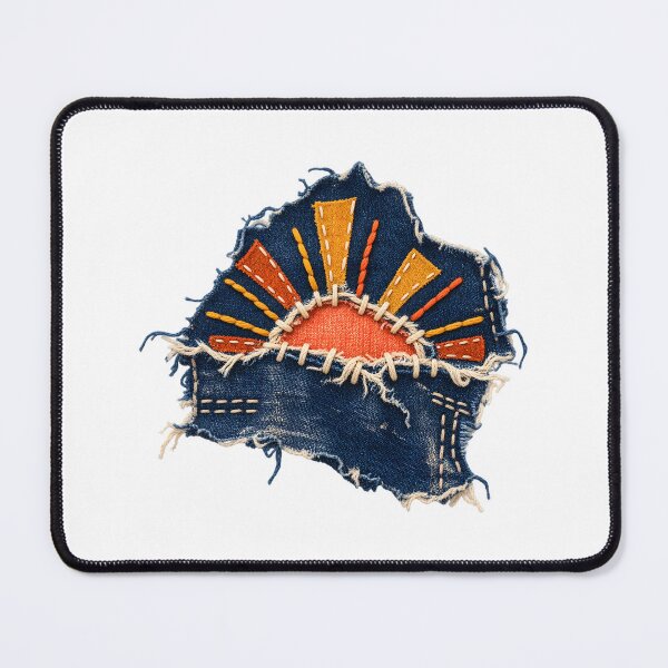 Item preview, Visible Mending Sunrise Repair Sticker designed and sold by Philippa Shop.