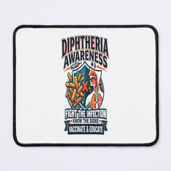 Item preview, Diphtheria Awareness – Fight the Infection, Know the Signs designed and sold by CatLovers Studio.