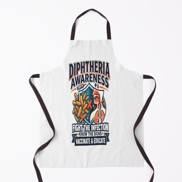 Item preview, Diphtheria Awareness – Fight the Infection, Know the Signs designed and sold by CatLovers Studio.