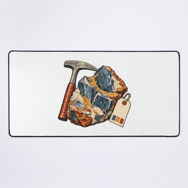 Item preview, Rockhounding Field Specimen Sticker designed and sold by Philippa Shop.