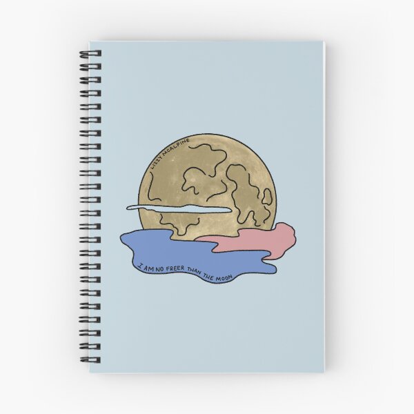 Item preview, lizzy mcalpine the moon sticker designed and sold by ttsellsstuff.