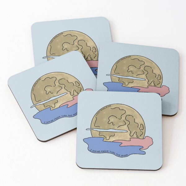 Item preview, lizzy mcalpine the moon sticker designed and sold by ttsellsstuff.