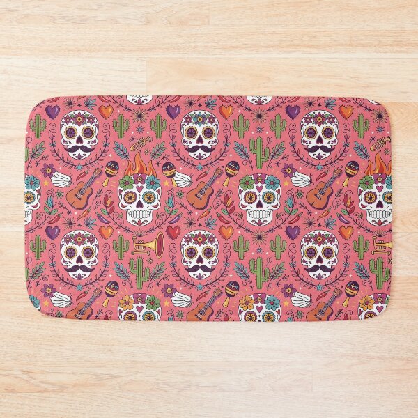 Item preview, Fiesta Skulls Vivid Pop Art designed and sold by SoNextYear.