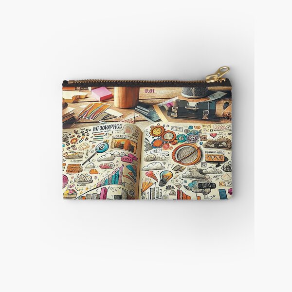 Item preview, Infographics Designers Sketchbooks.  designed and sold by Data Viz Magic.