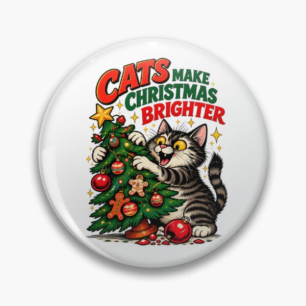 Item preview, Cats Make Christmas Brighter designed and sold by The-Strikes.