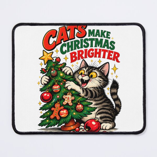 Item preview, Cats Make Christmas Brighter designed and sold by The-Strikes.
