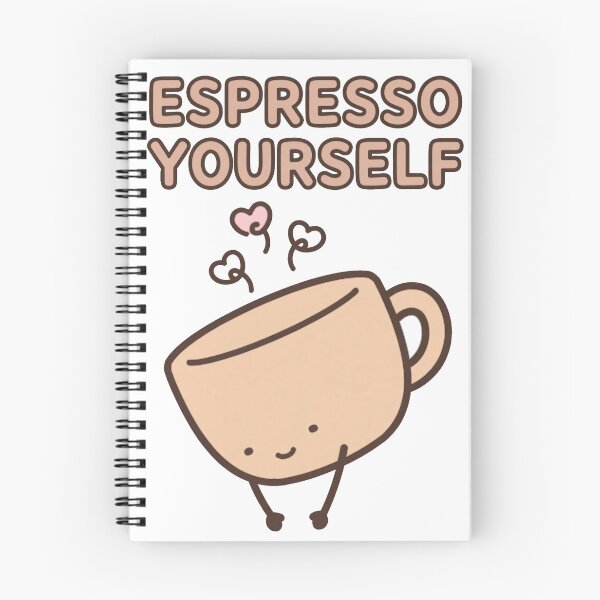 Item preview, Cute Chibi Espresso Cup Bowing Espresso Yourself Coffee Pun Sticker designed and sold by xiaoxiaochibi.