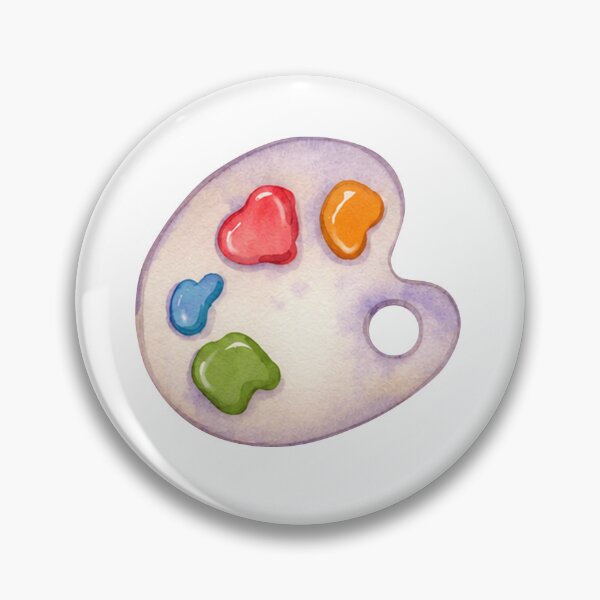 Item preview, Artist Paint Palette with Color Paints designed and sold by White Rabbit Design .