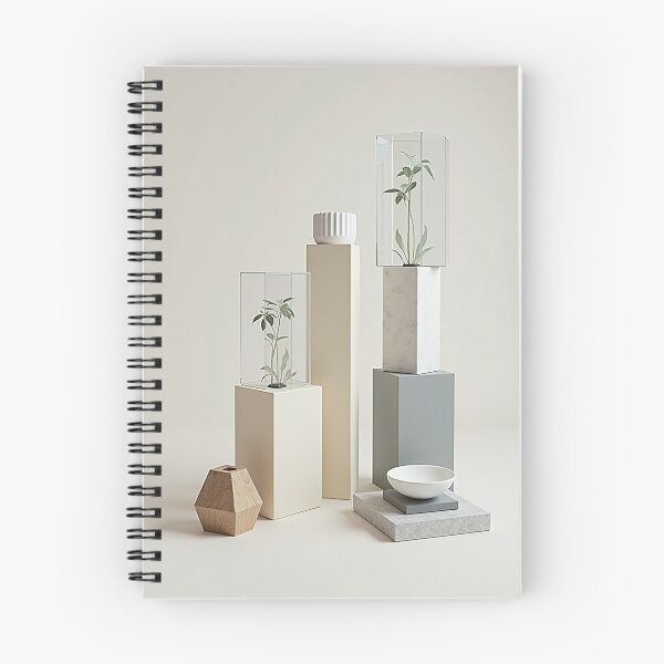 Item preview, Minimalist Botanical Terrarium Pedestal Display Art designed and sold by profustock.