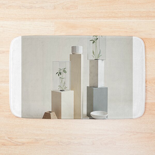 Item preview, Minimalist Botanical Terrarium Pedestal Display Art designed and sold by profustock.