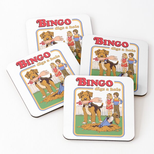 Item preview, Bingo Digs a Hole designed and sold by Steven Rhodes.
