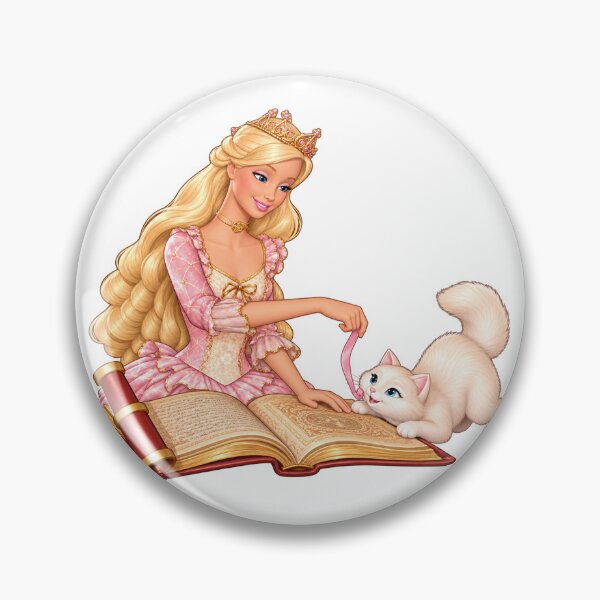 Item preview, Princess and kitty  designed and sold by Jadedoodle.