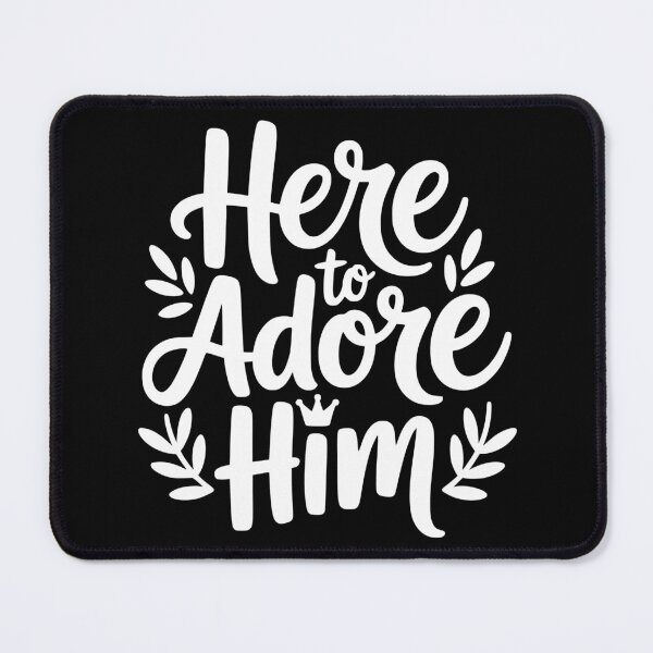 Item preview, Here to Adore Him designed and sold by theartfulaspie.